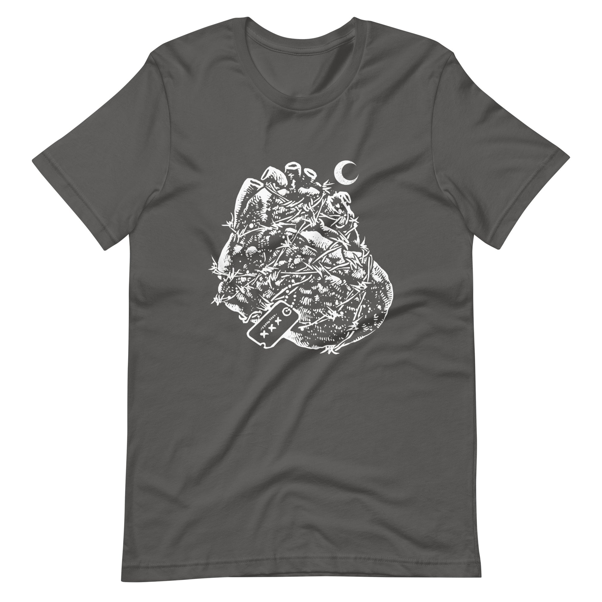 Heart Heroes - Men's t-shirt - Asphalt Front