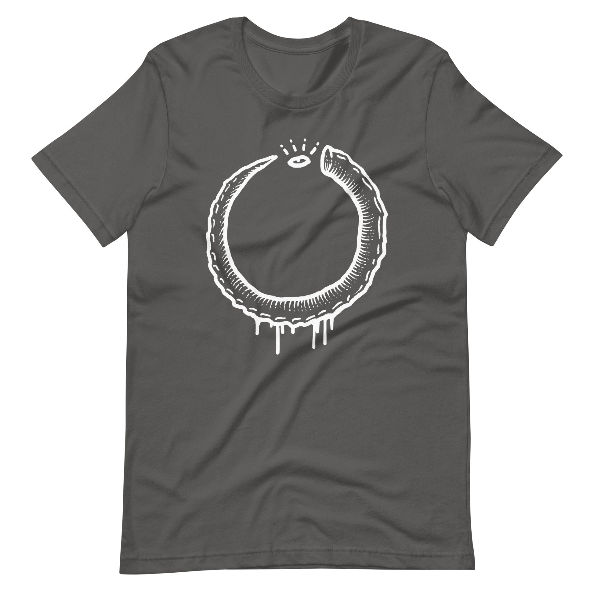 Horns - Men's t-shirt - Asphalt Front