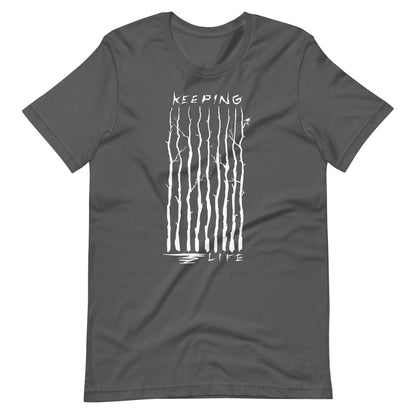 Keeping Lift - Men's t-shirt - Asphalt Front