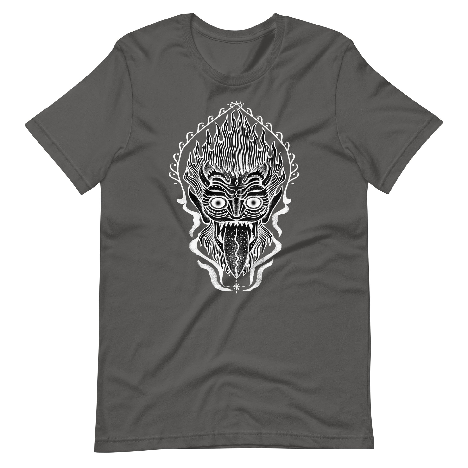 King of Fire - Men's t-shirt - Asphalt Front