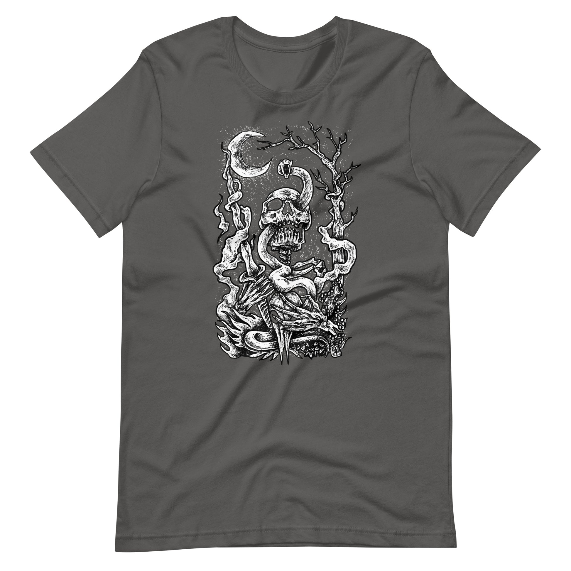 Nightmare Skull - Men's t-shirt - Asphalt Front