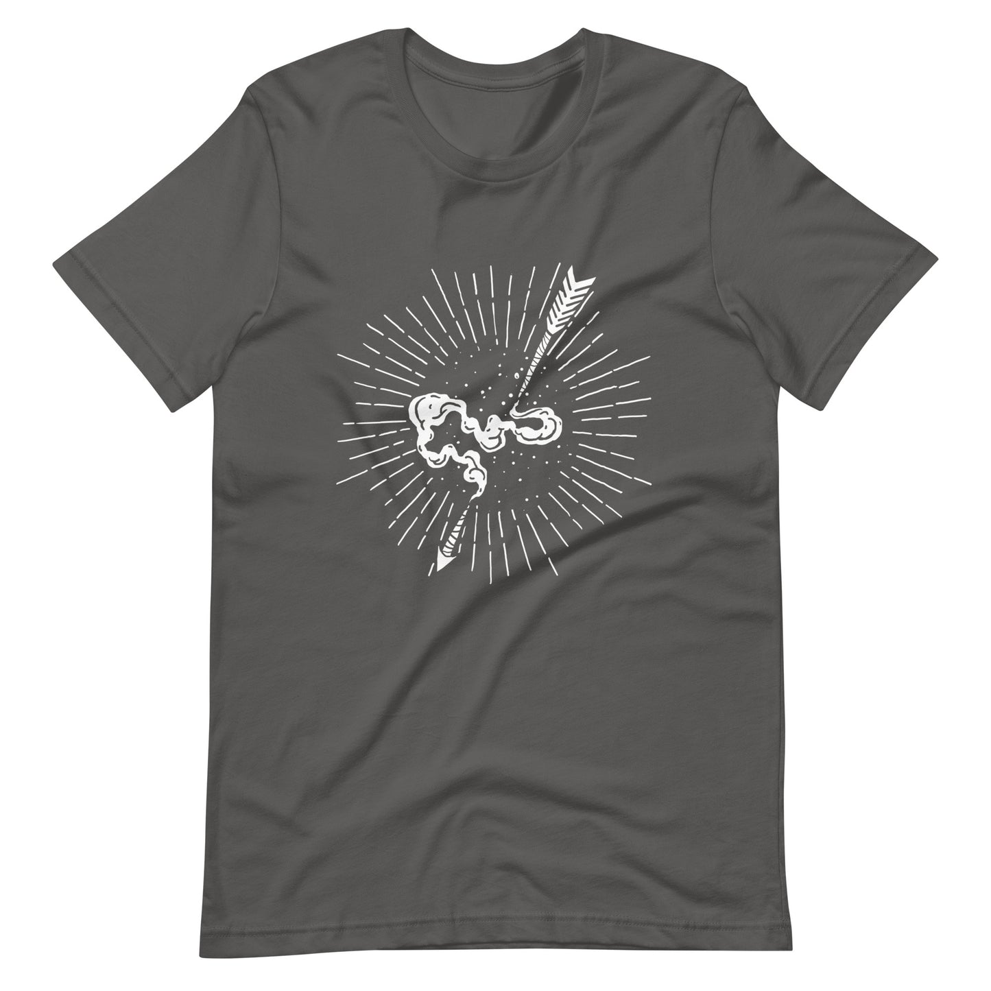 Skull Triangle - Men's t-shirt - Asphalt Front