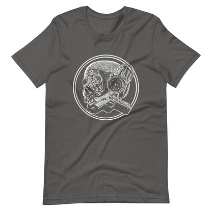 Boom as Hell White - Men's t-shirt - Asphalt Front