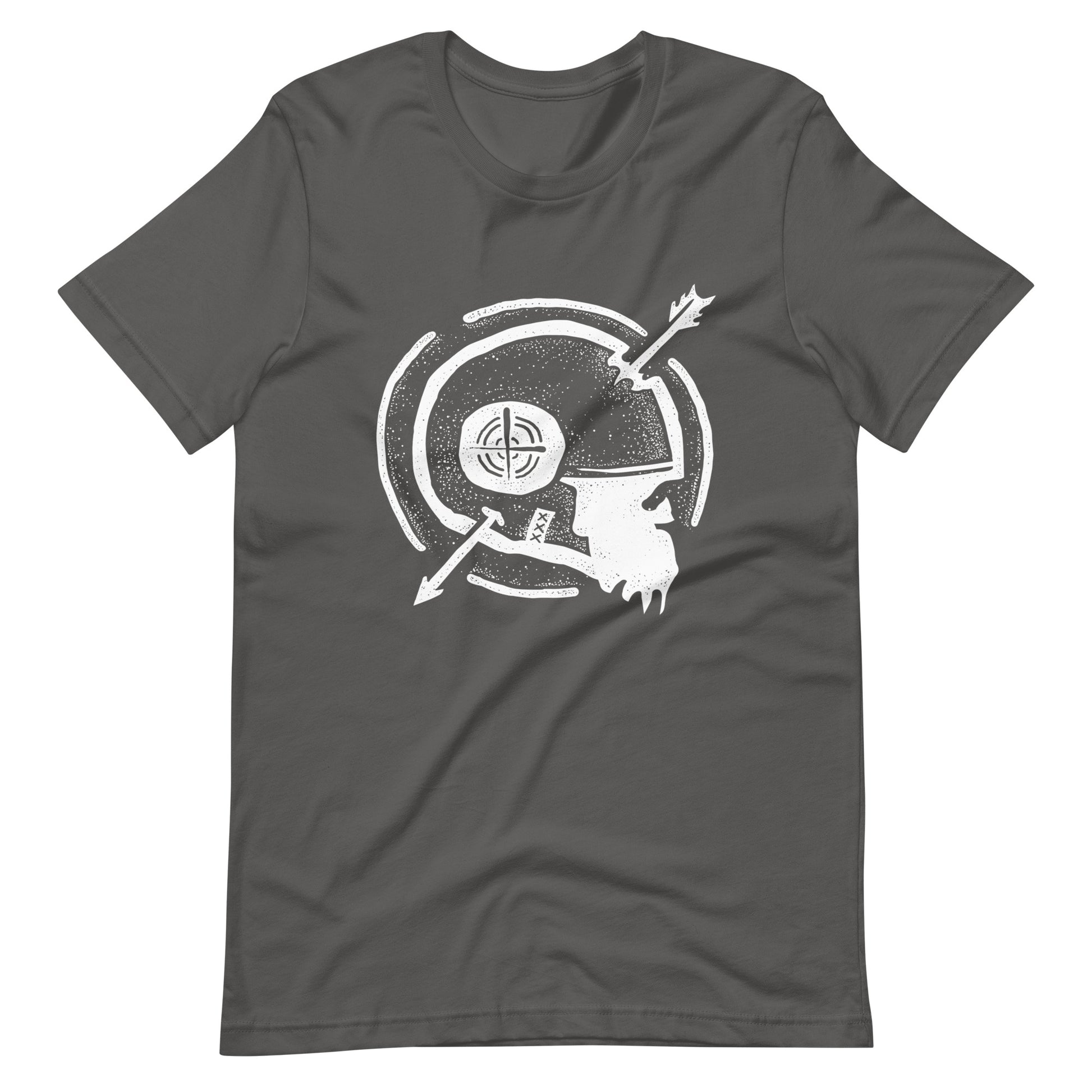 Dead Arrow White - Men's t-shirt - Asphalt Front