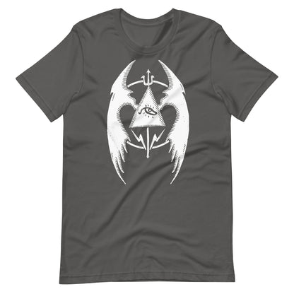 Fly 3 White - Men's t-shirt - Asphalt Front