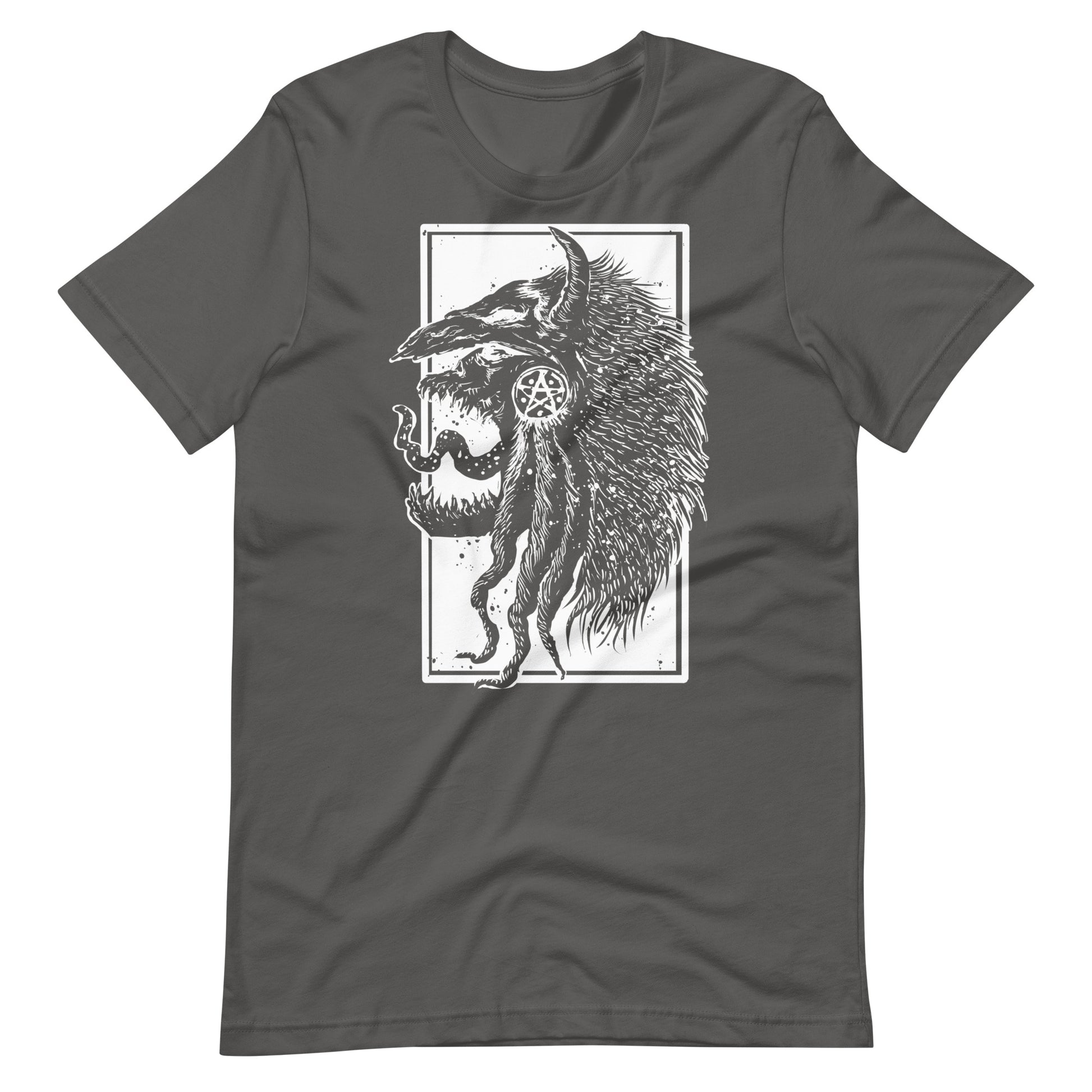 Tribe Monster White - Men's t-shirt - Asphalt Front
