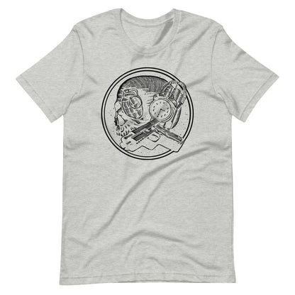 Boom as Hell Black - Men's t-shirt - Athletic Heather Front