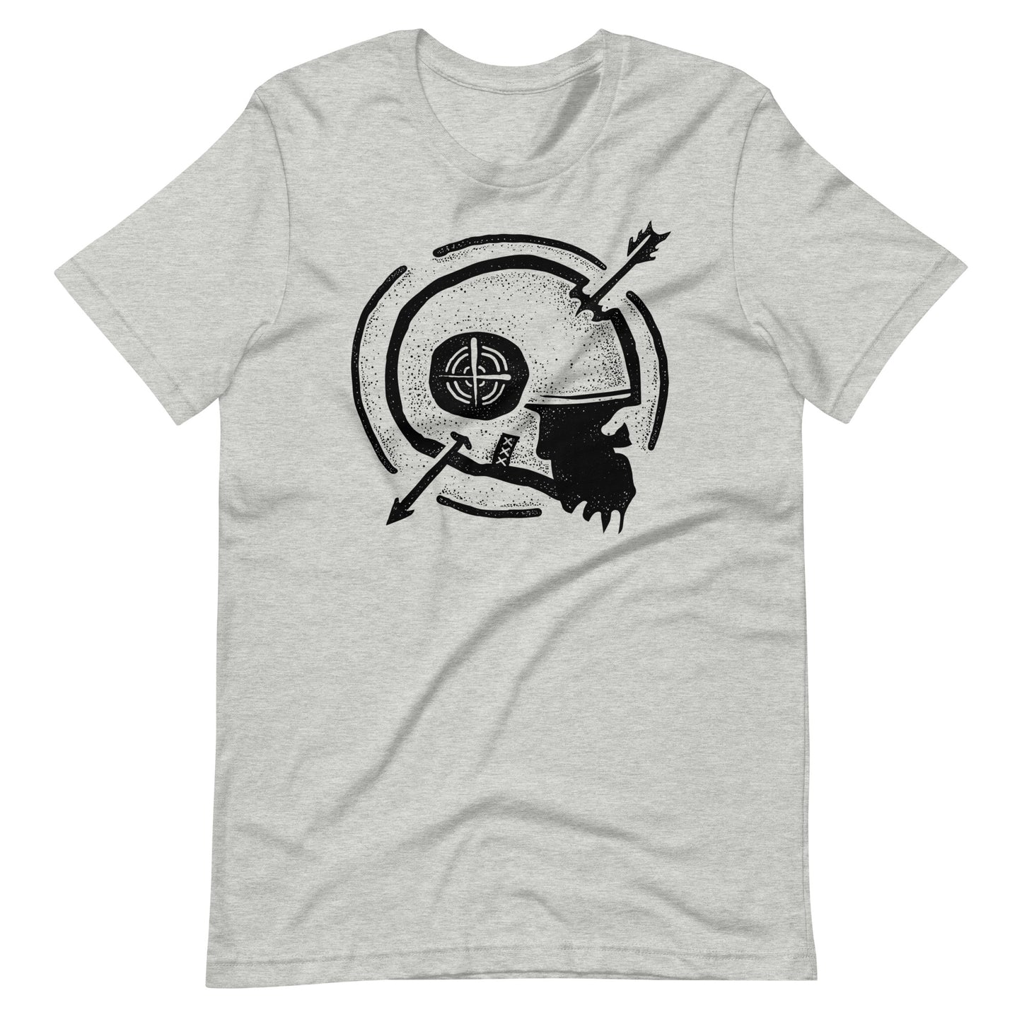 Dead Arrow Black - Men's t-shirt - Athletic Heather Front