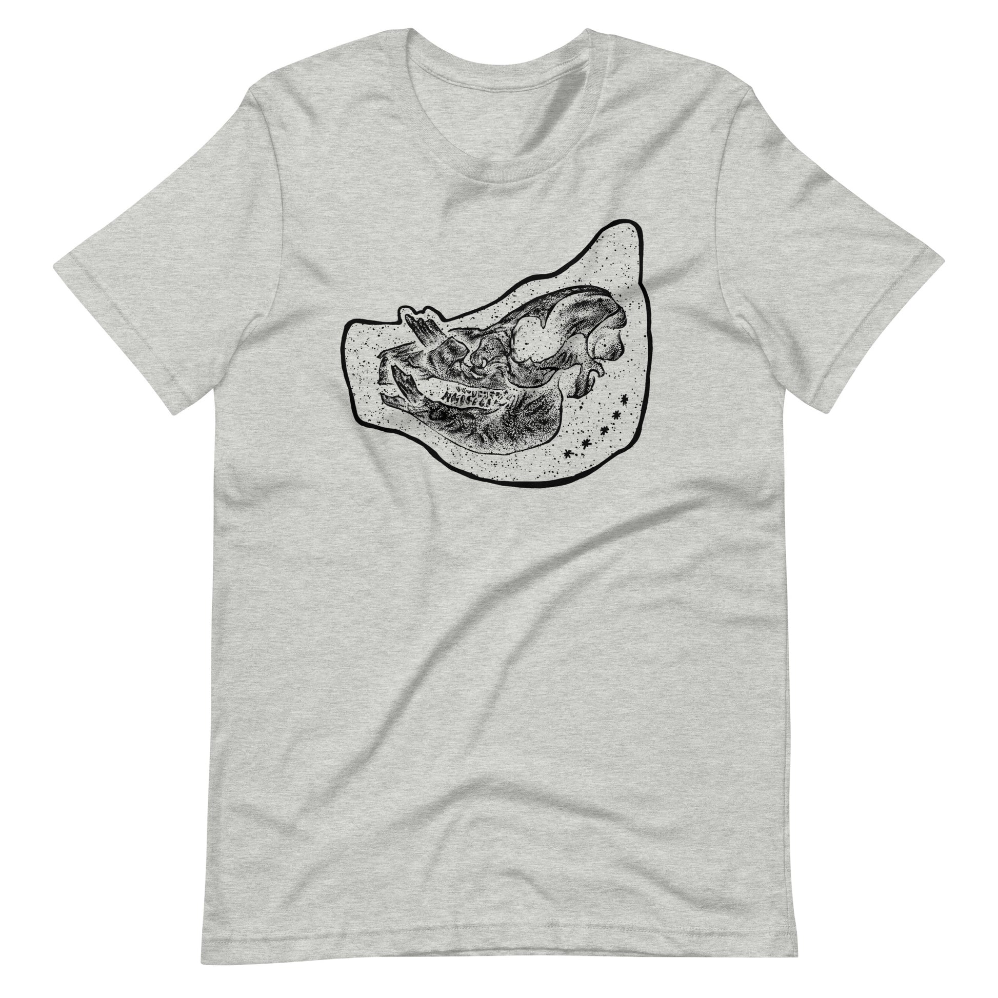 Pig Black - Men's t-shirt - Athletic Heather Front