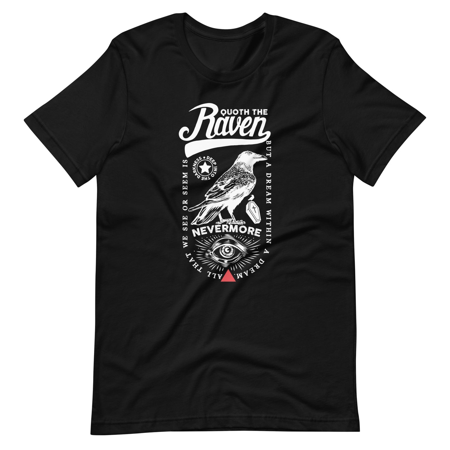 Quoth the Raven Nevermore Loaded - Men's t-shirt - Black Front