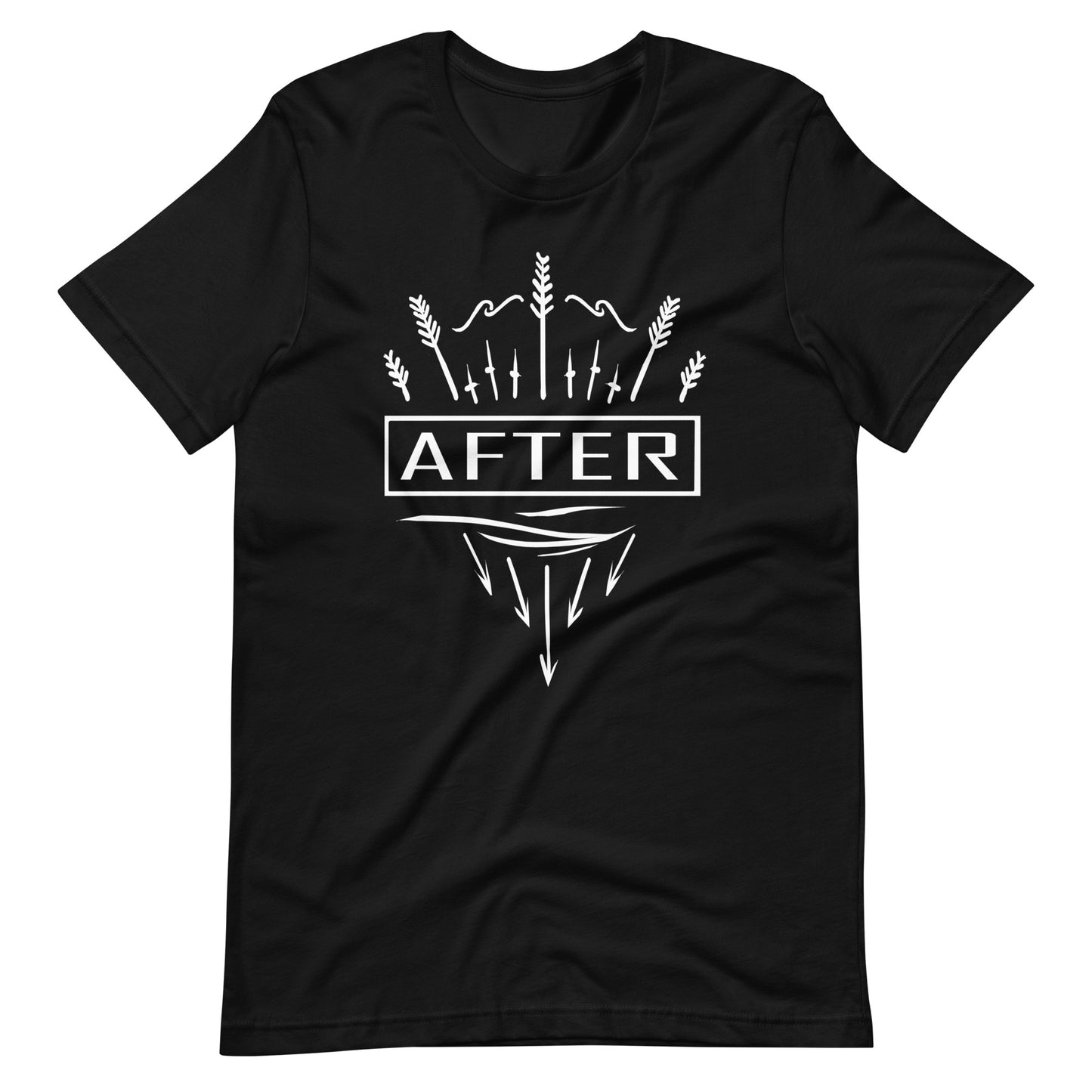 After - Men's t-shirt - Black Front