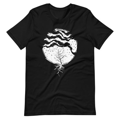 Dead Rain White - Men's t-shirt - Black Front