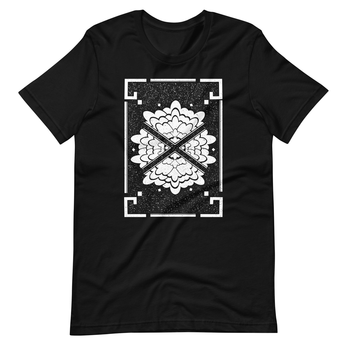 Flower - Men's t-shirt - Black Front