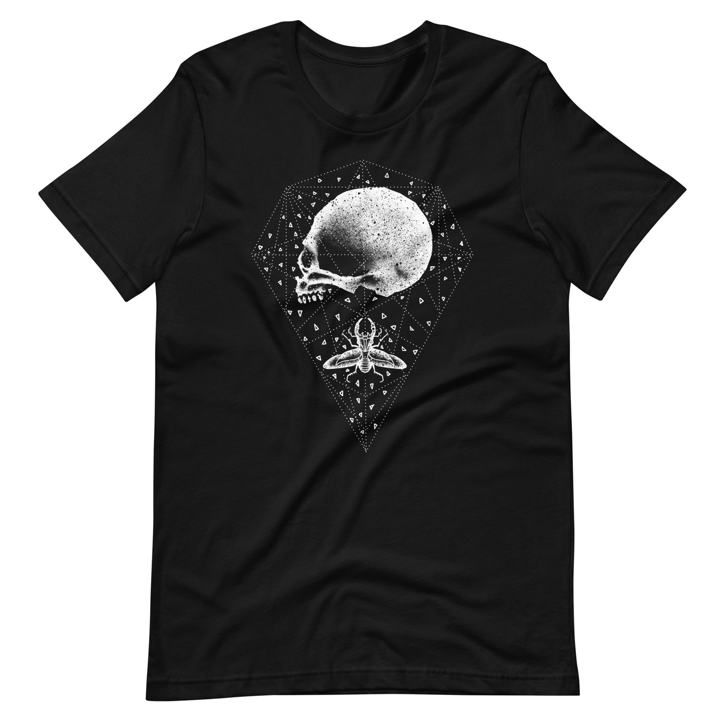 Galaxy Triangle - Men's t-shirt - Black Front