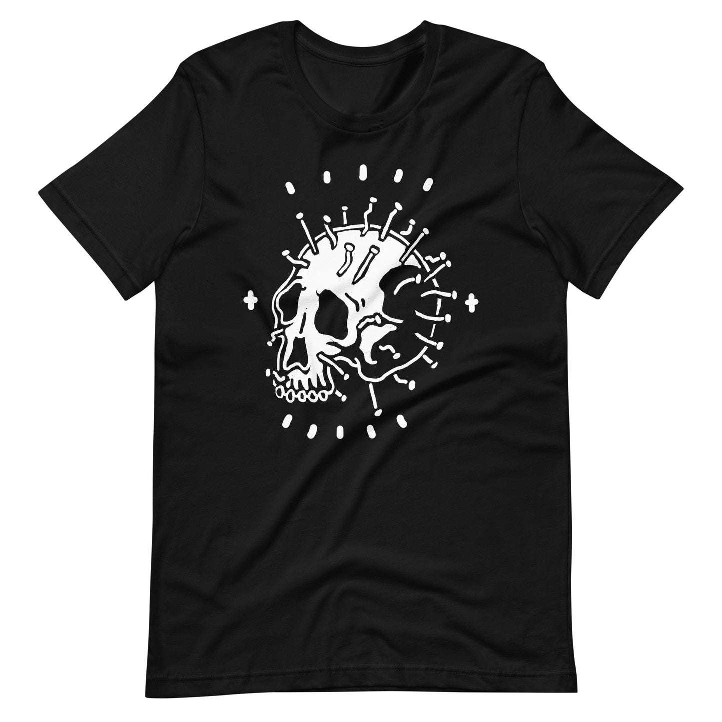 Iron Nails - Men's t-shirt - Black Front