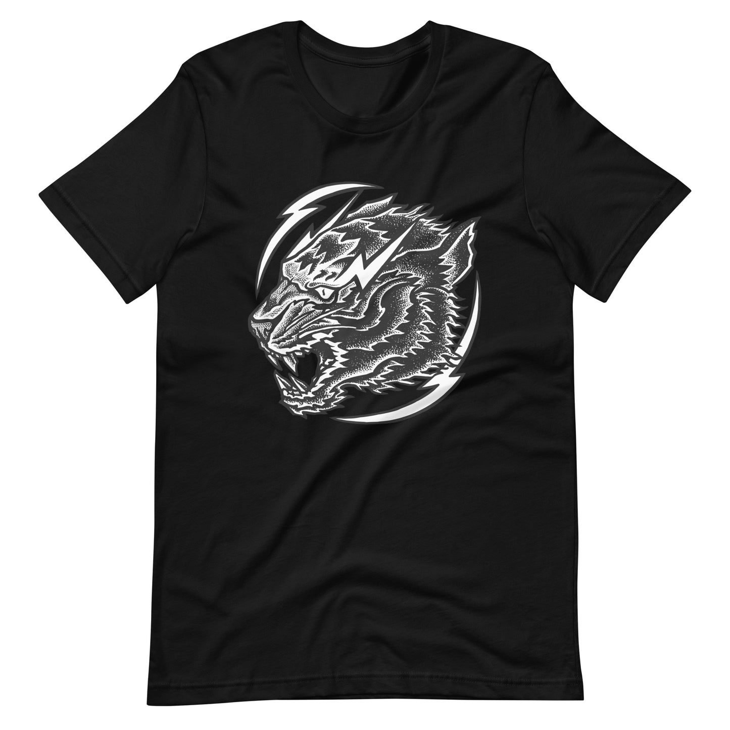Thunder Tiger - Men's t-shirt - Black Front
