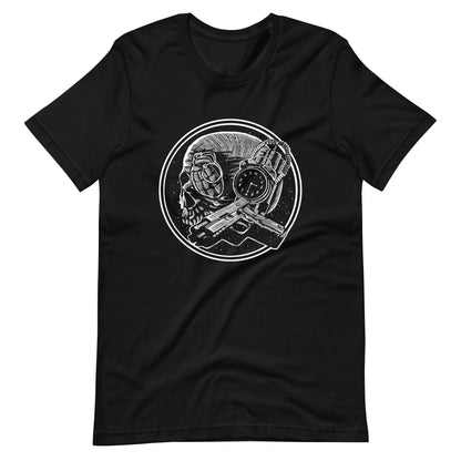 Boom as Hell White - Men's t-shirt - Black  Front