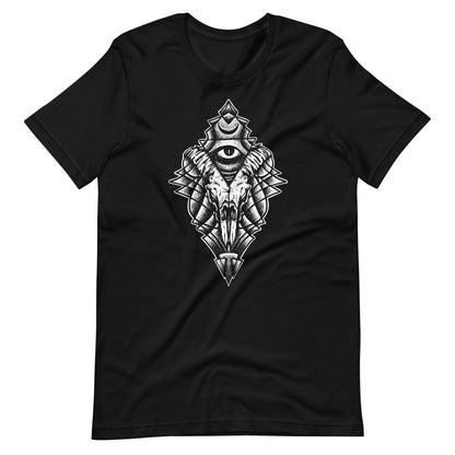 Energy Eye White - Men's t-shirt - Black Front