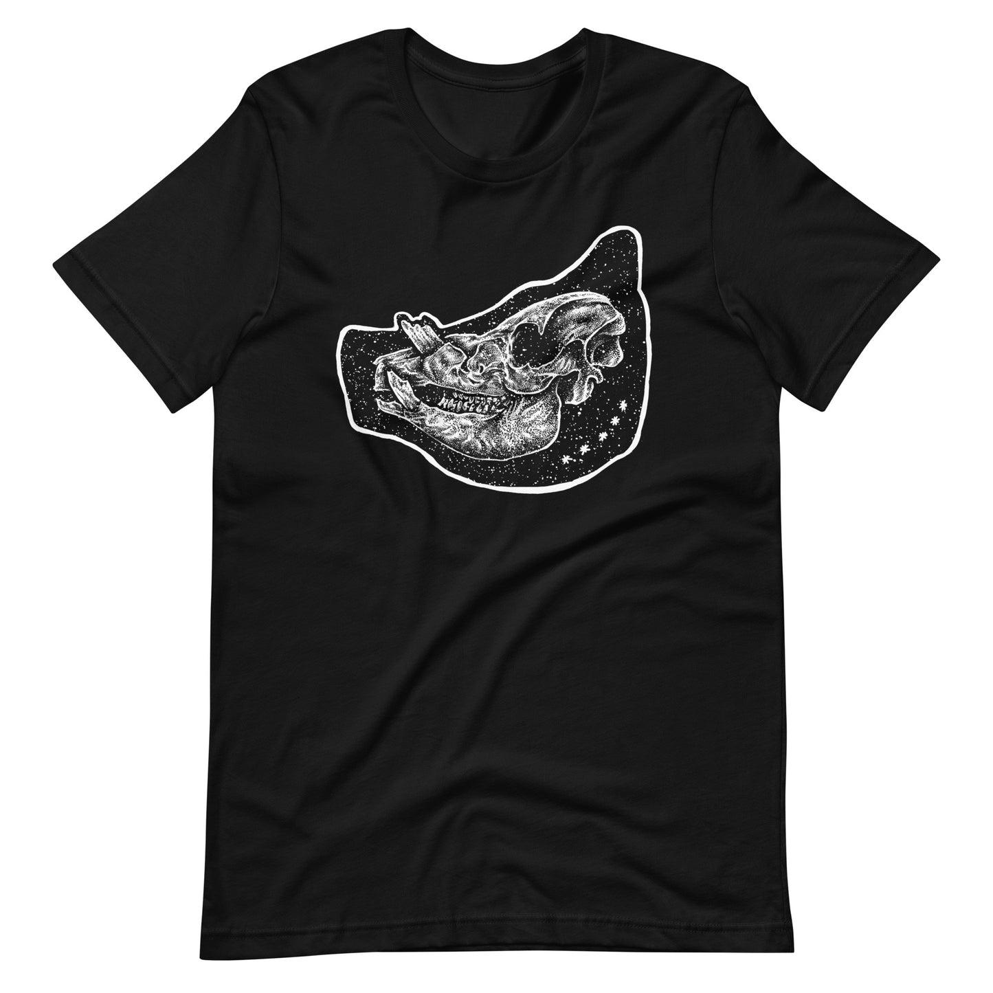 Pig White - Men's t-shirt - Black Front