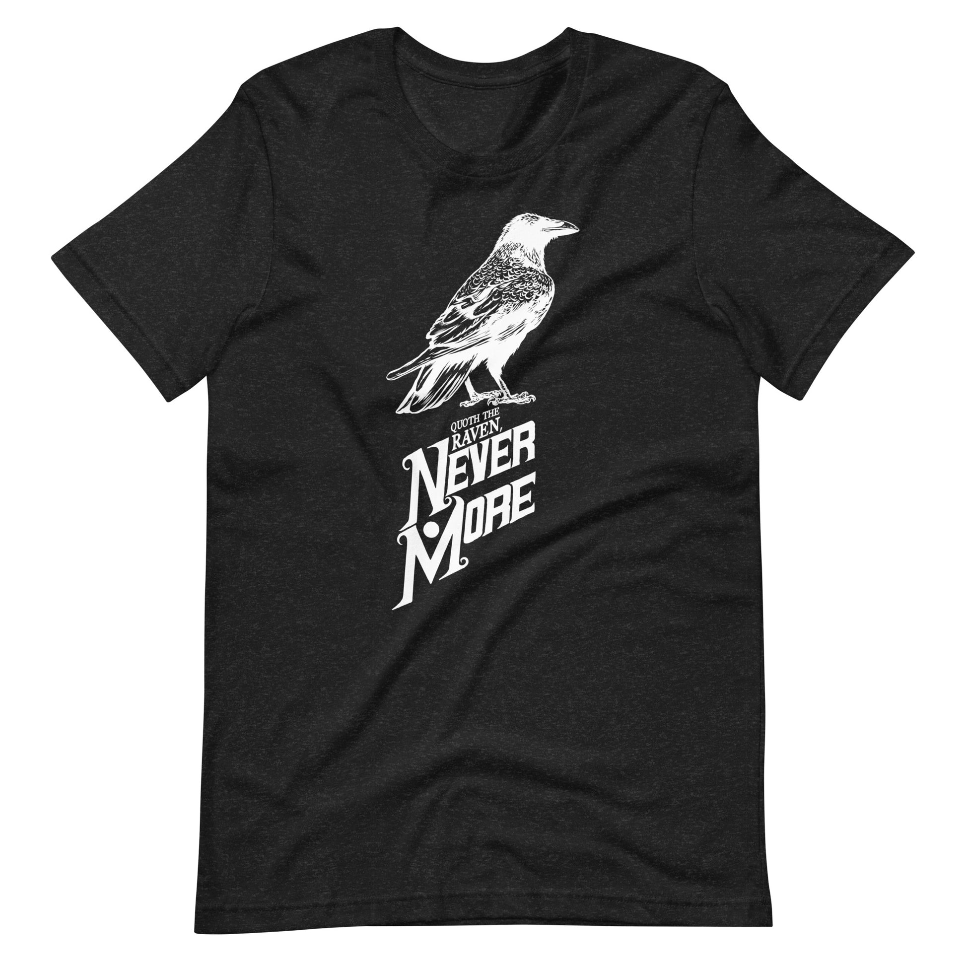 Quoth the Raven Nevermore - Men's t-shirt - Black Heather Front