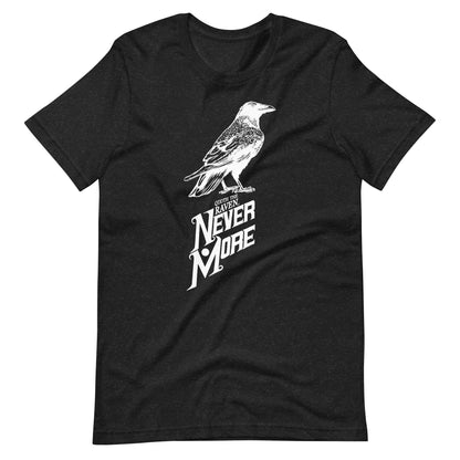 Quoth the Raven Nevermore - Men's t-shirt - Black Heather Front