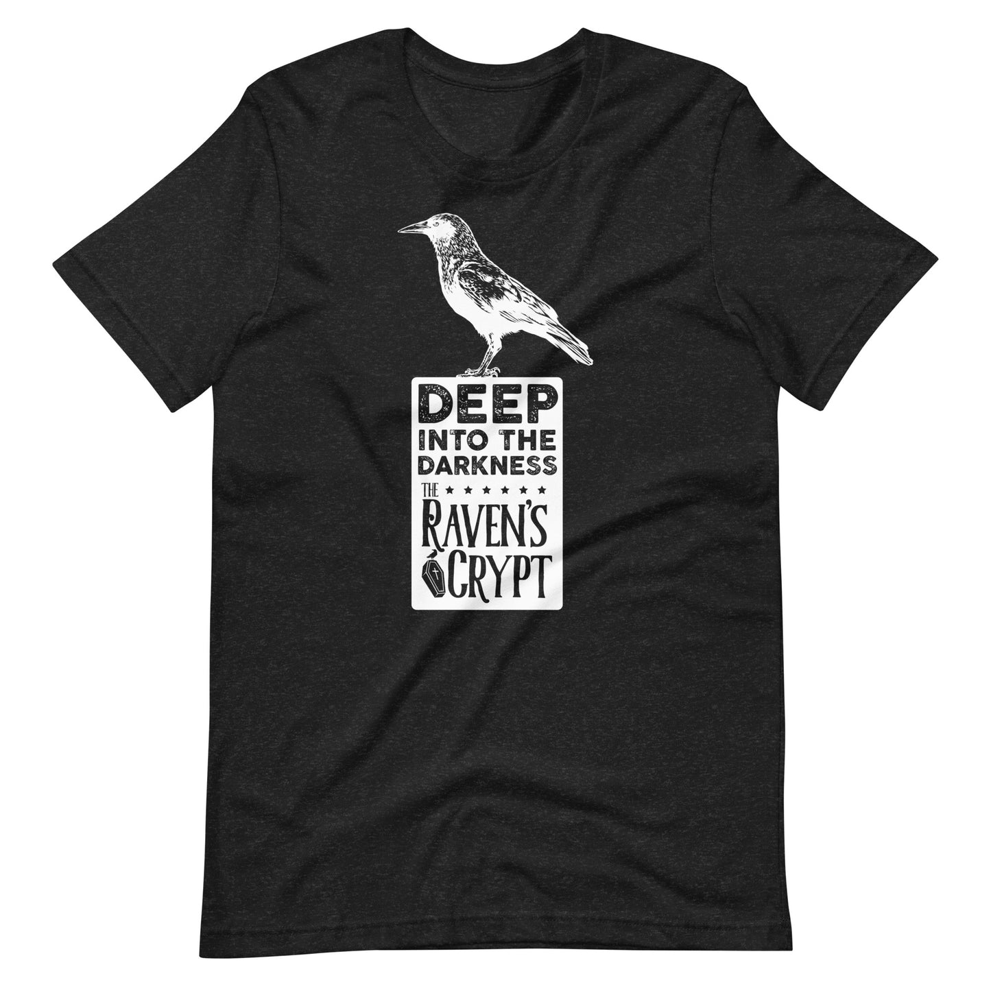 Deep Into the Darkness Crypt 2 - Men's t-shirt - Black Heather Front