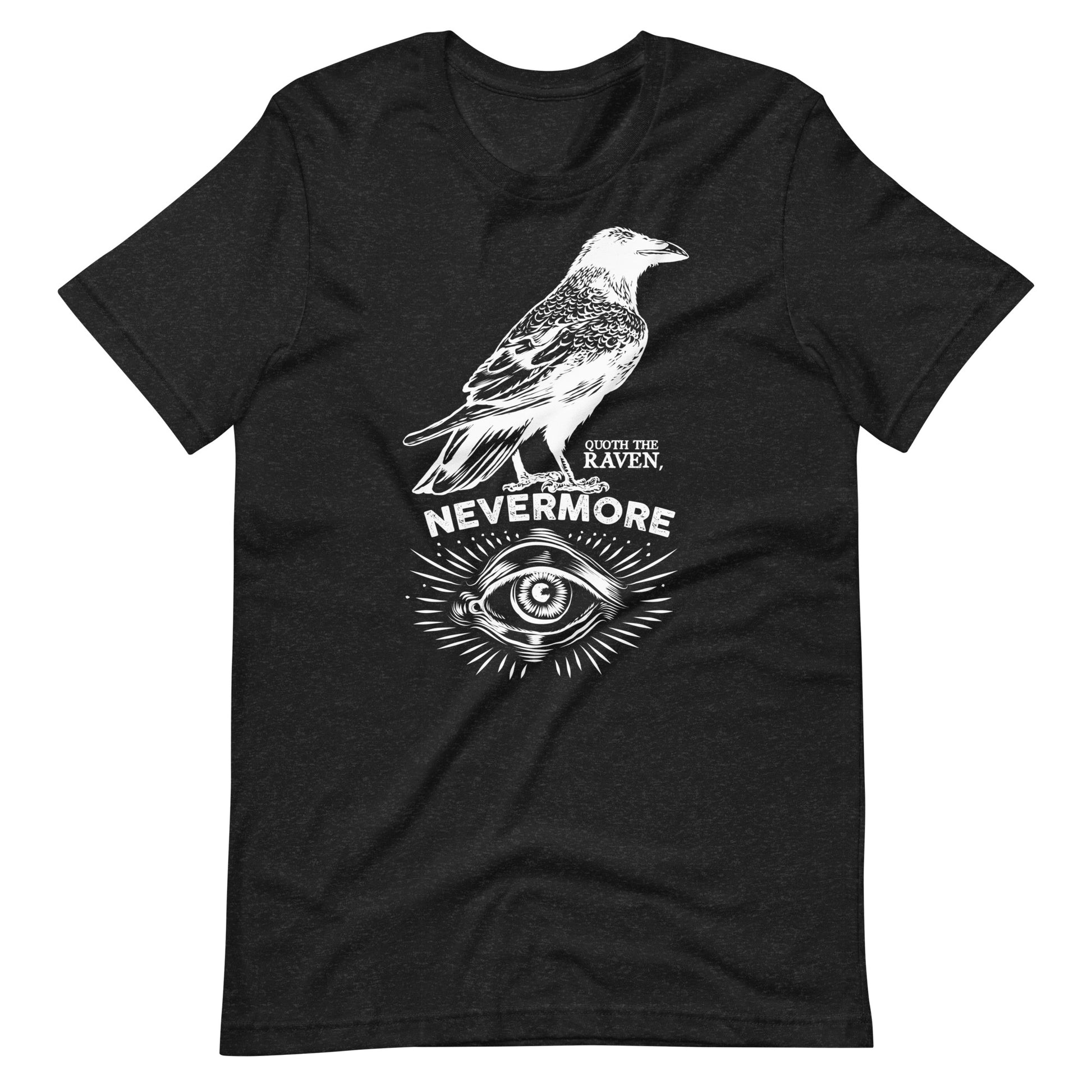 Quoth the Raven Nevermore - Men's t-shirt - Black Heather Front