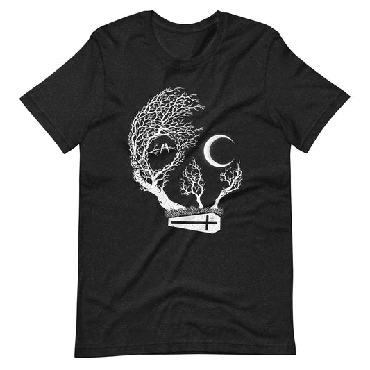 Friday Night Death - Men's t-shirt - Black Heather Front