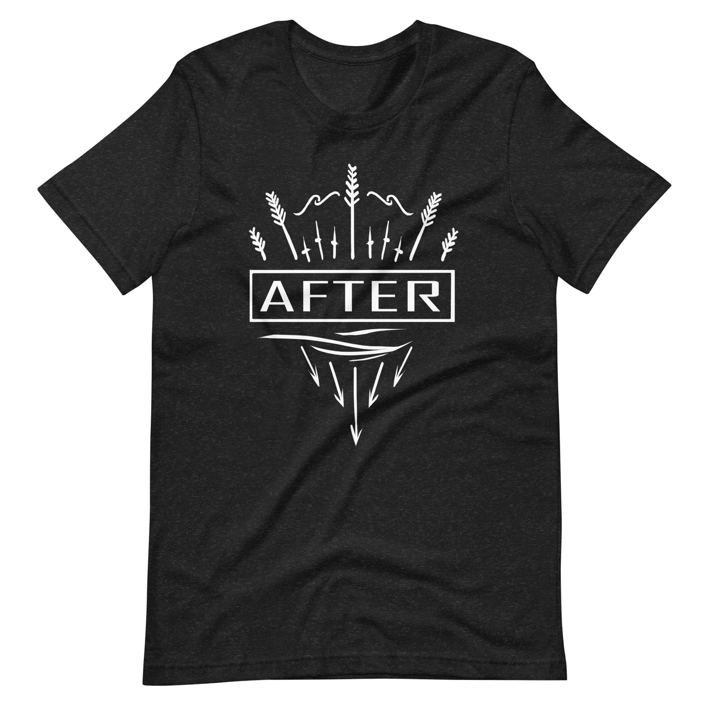 After - Men's t-shirt - Black Heather Front