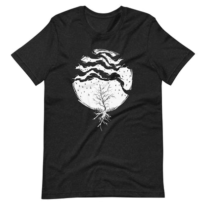 Dead Rain White - Men's t-shirt - Black Heather Front