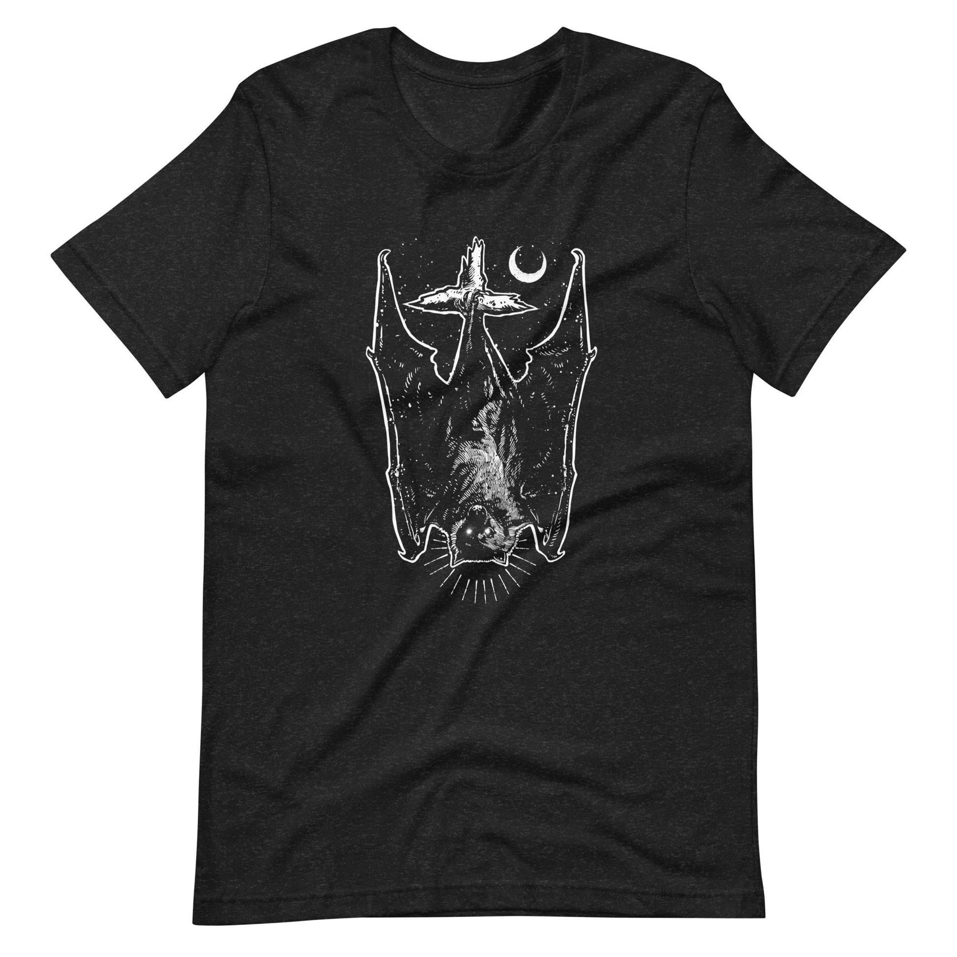 Bat - Men's t-shirt - Black Heather Front