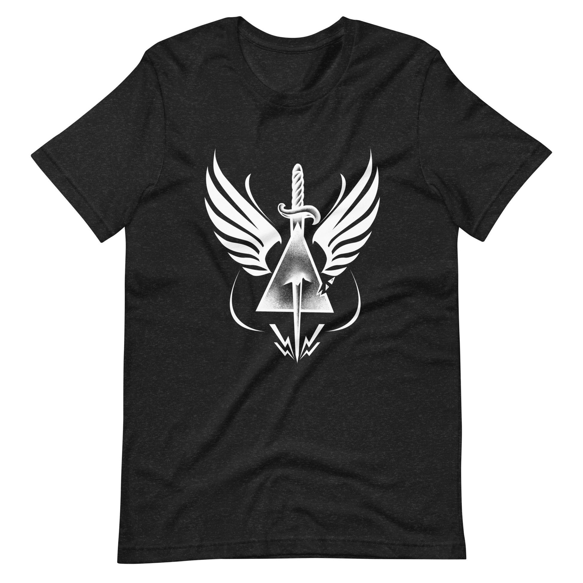 Dead Triangle - Men's t-shirt - Black Heather Front