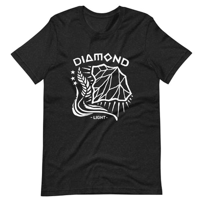Diamond Light - Men's t-shirt - Black Heather Front