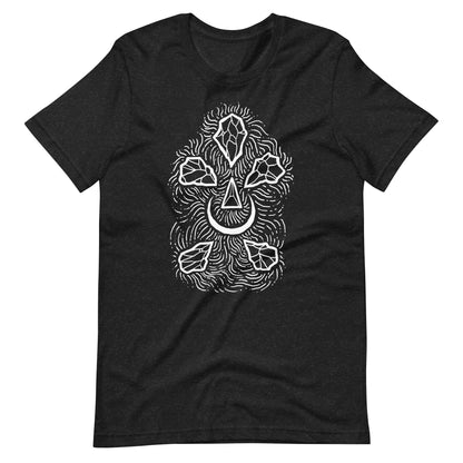 Diamond Night - Men's t-shirt - Black Heather Front
