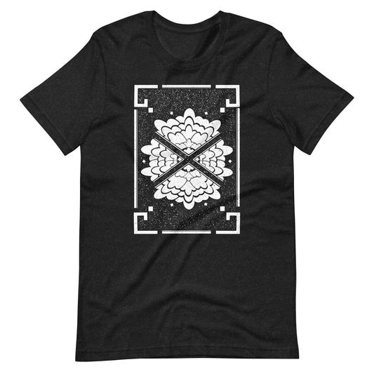 Flower - Men's t-shirt - Black Heather Front