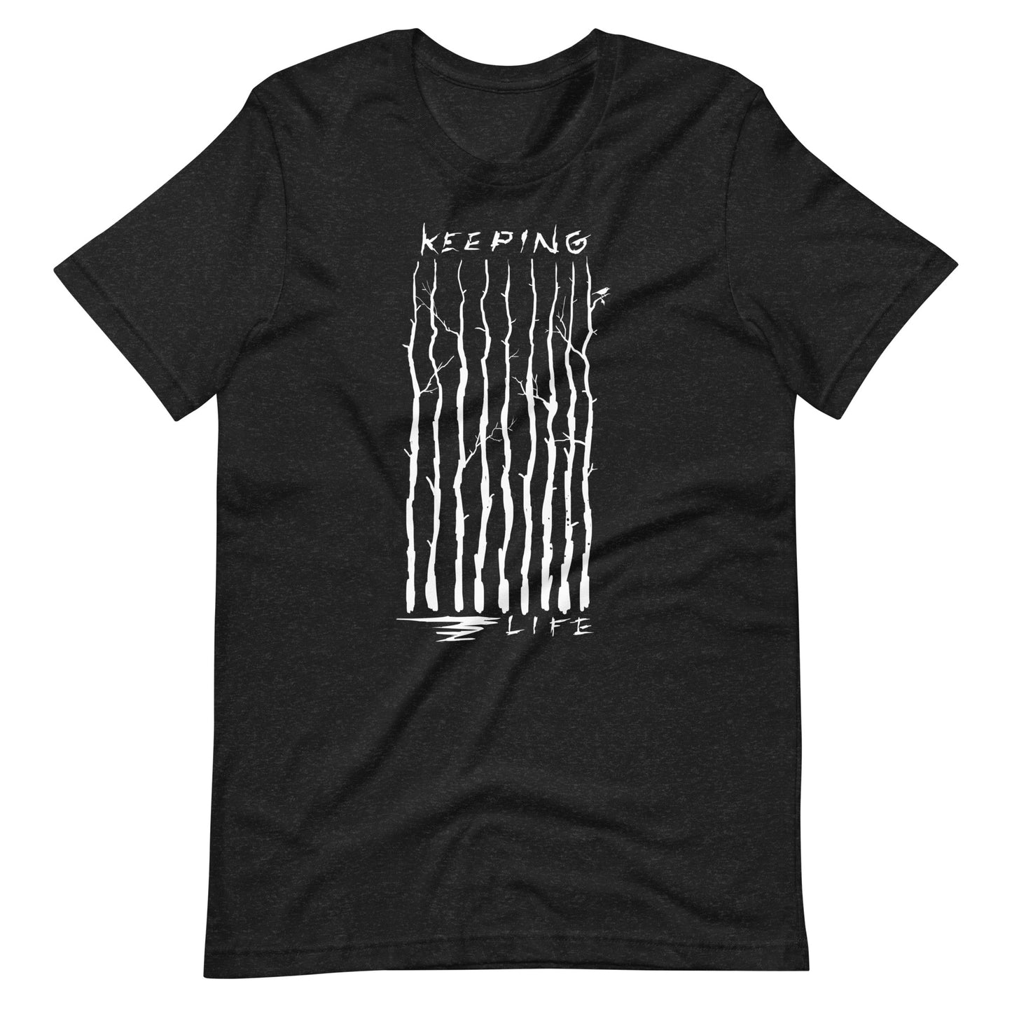 Keeping Lift - Men's t-shirt - Black Heather Front