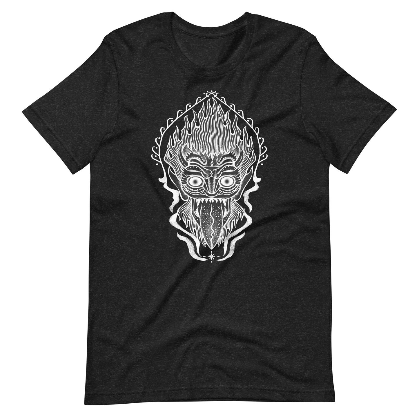 King of Fire - Men's t-shirt - Black Heather Front