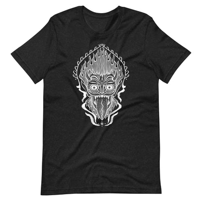 King of Fire - Men's t-shirt - Black Heather Front