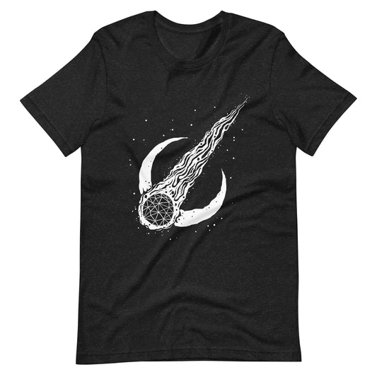 Meteor Night - Men's t-shirt - Black Heather Front