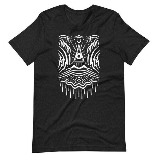 Nature Eye - Men's t-shirt - Black Heather Front