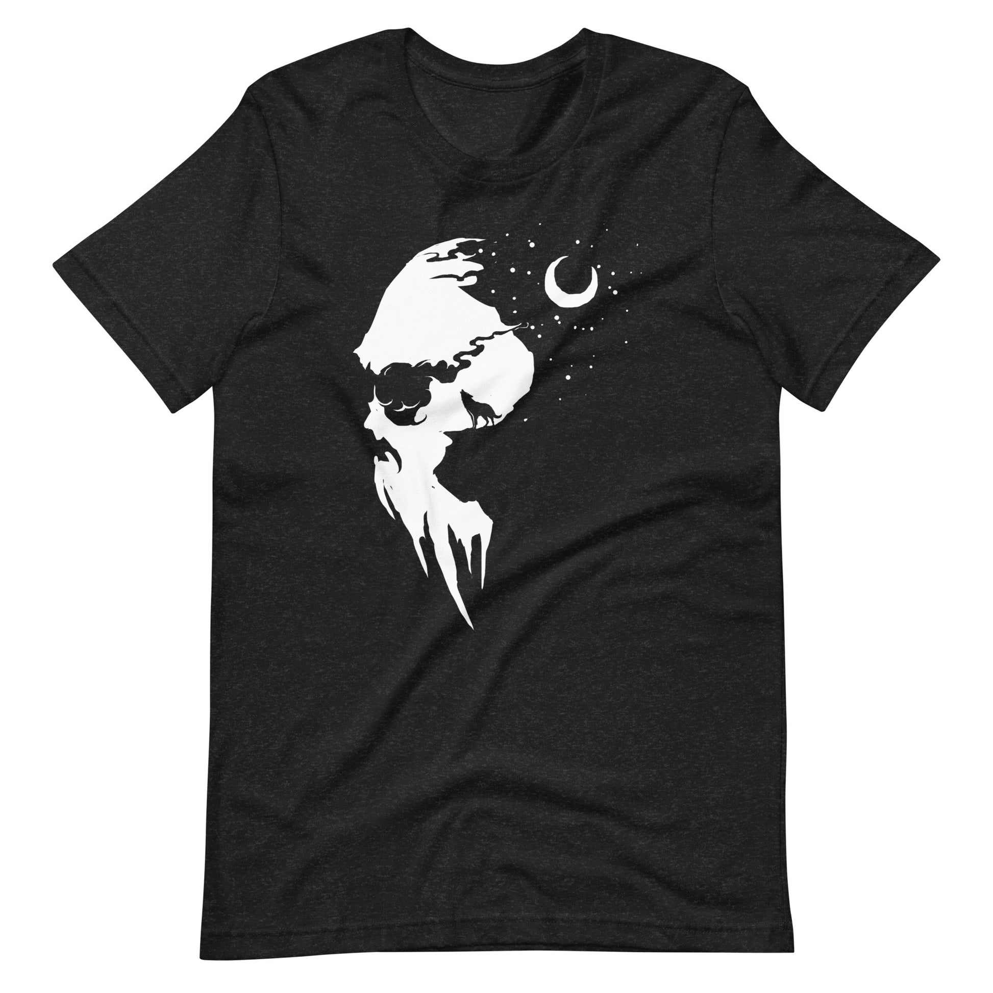 The Night Has Come - Men's t-shirt - Black Heather Front