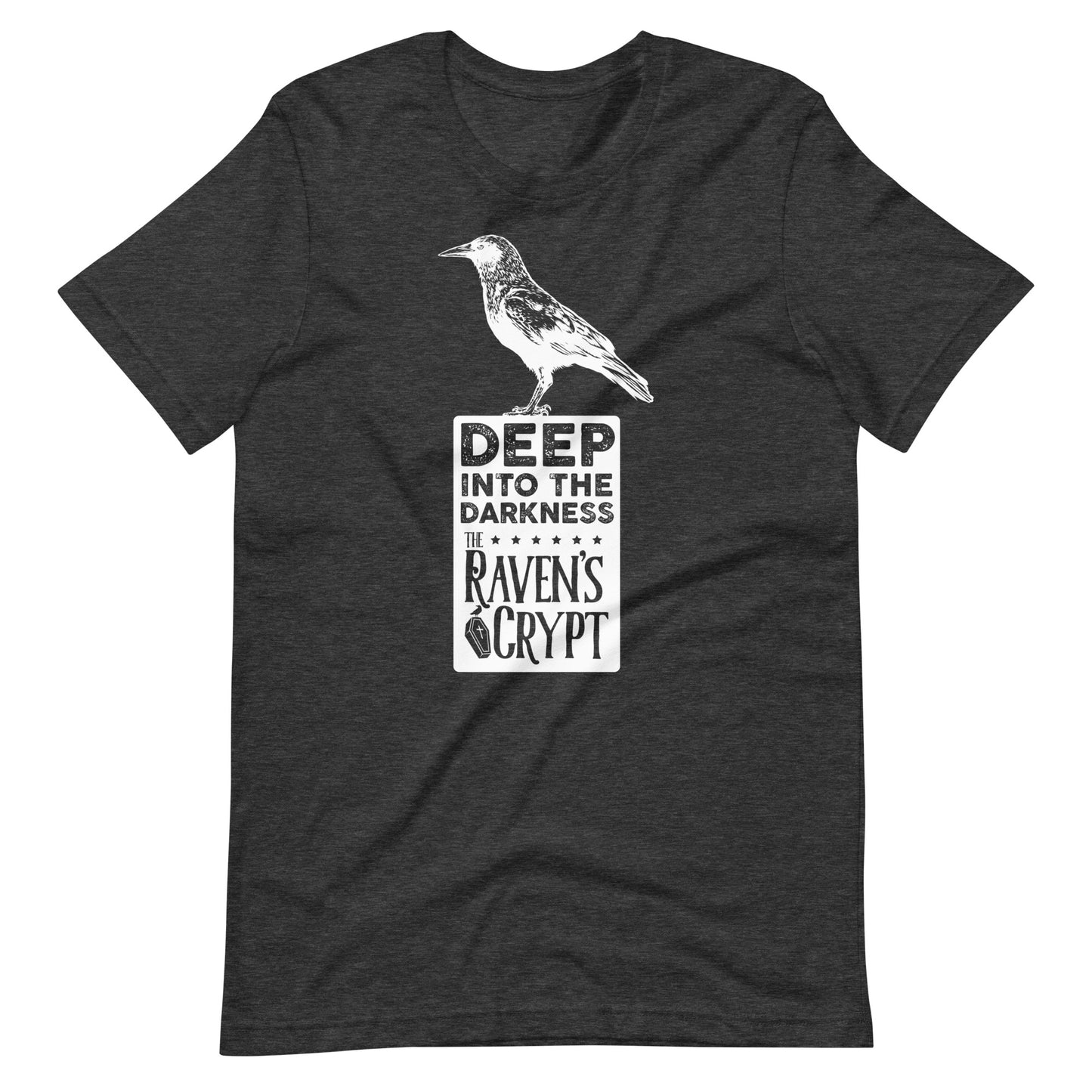 Deep Into the Darkness Crypt 2 - Men's t-shirt - Dark Gray Heather Front