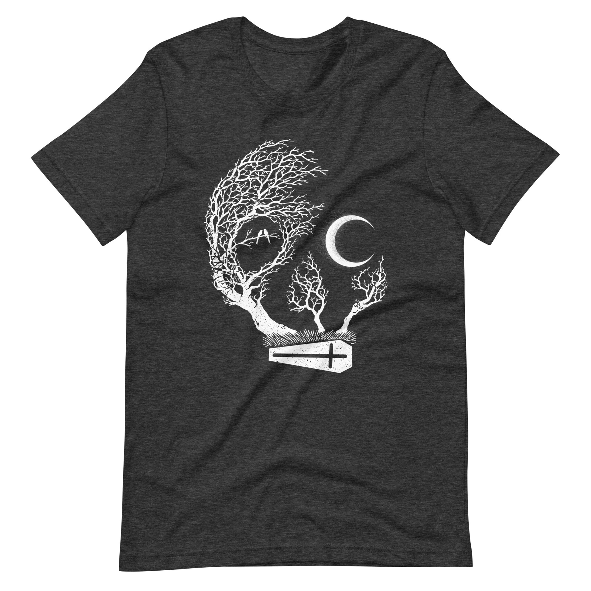 Friday Night Death - Men's t-shirt - Dark Grey Heather Front