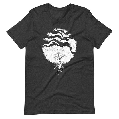 Dead Rain White - Men's t-shirt - Dark Grey Heather Front