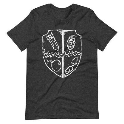 Boom - Men's t-shirt - Dark Grey Heather Front