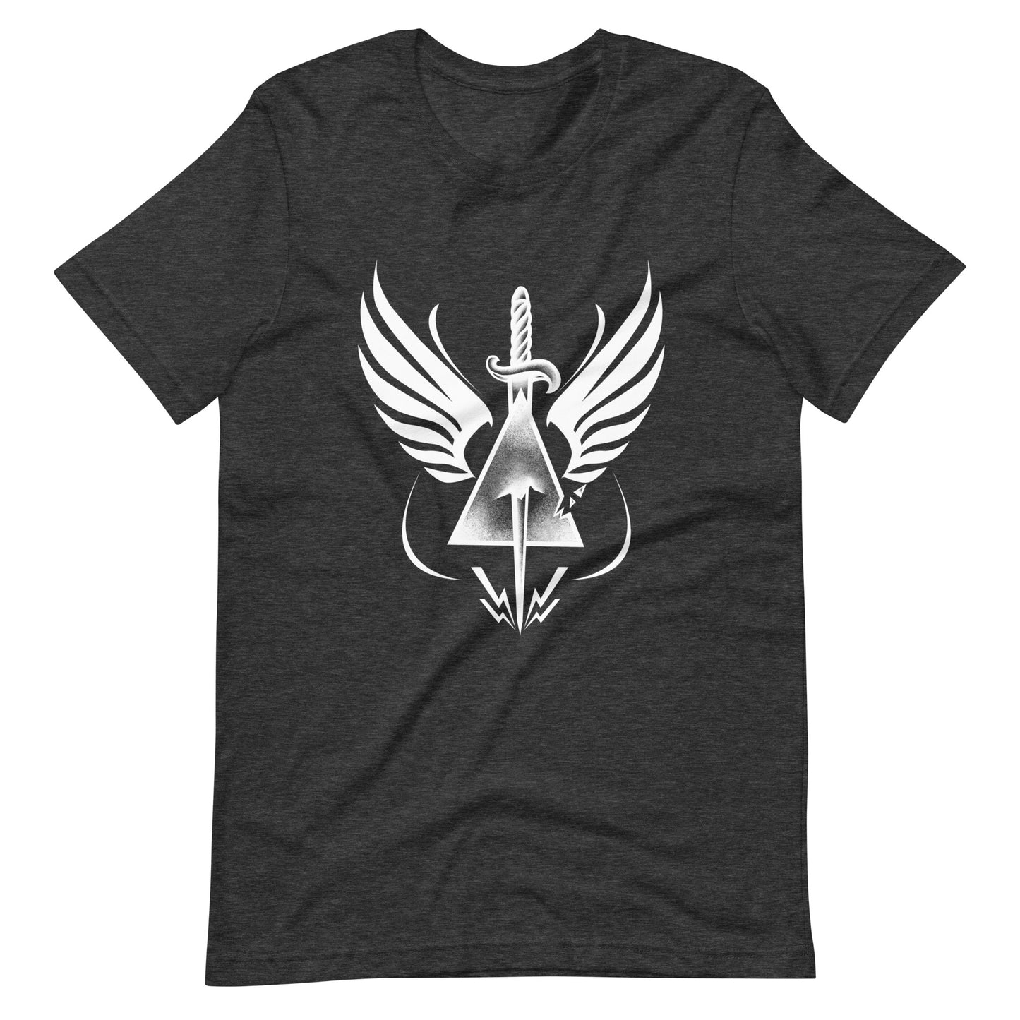 Dead Triangle - Men's t-shirt - Dark Grey Heather Front