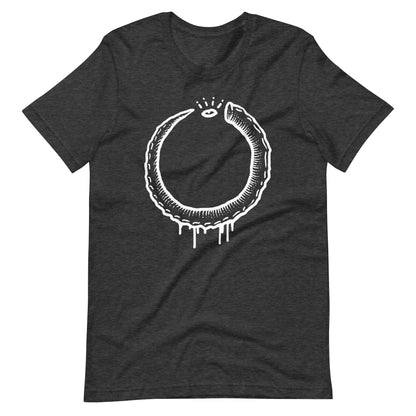 Horns - Men's t-shirt - Dark Grey Heather Front