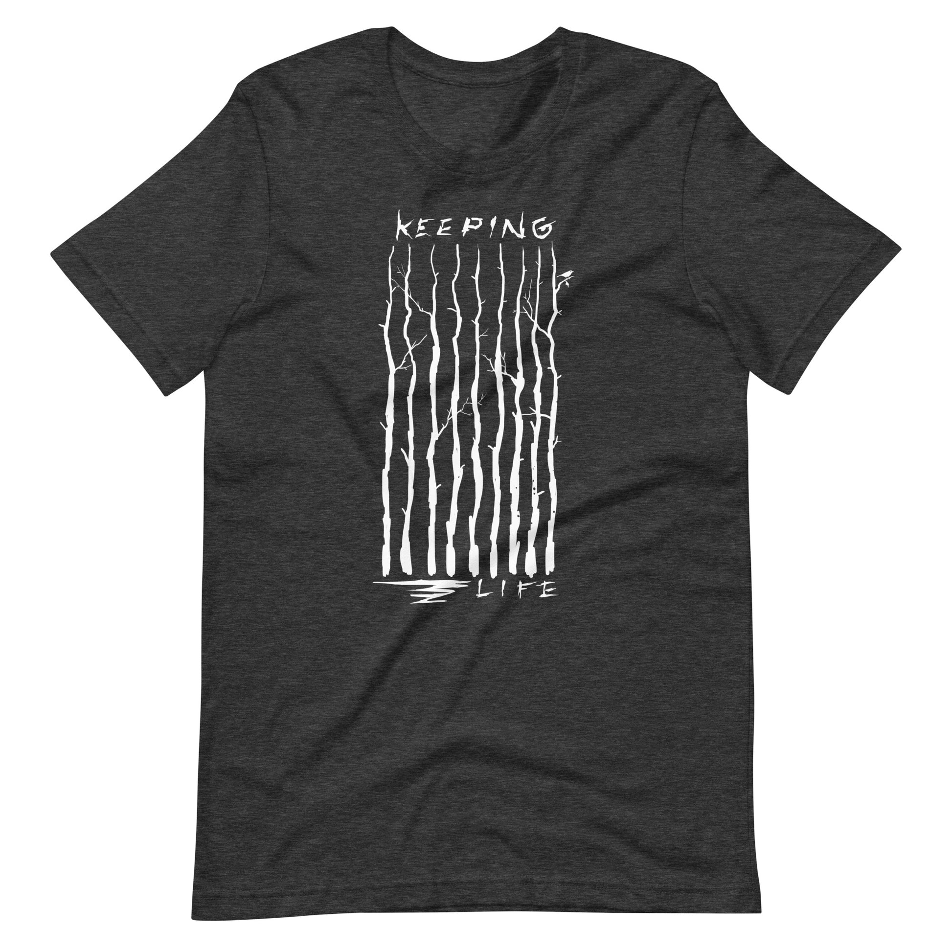 Keeping Lift - Men's t-shirt - Dark Grey Heather Front