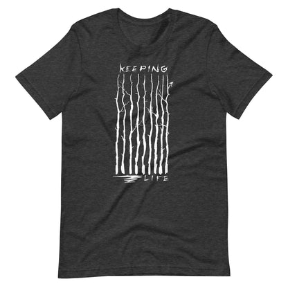 Keeping Lift - Men's t-shirt - Dark Grey Heather Front