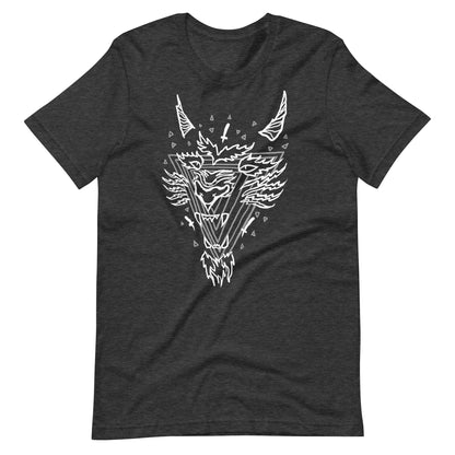 Violent - Men's t-shirt - Dark Grey Heather Front